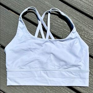 Lululemon Energy Longline Sport Bra
Light Blue size 6